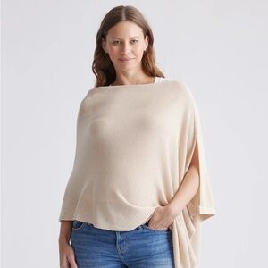 Quince Lightweight Cotton Cashmere Nursing Shawl